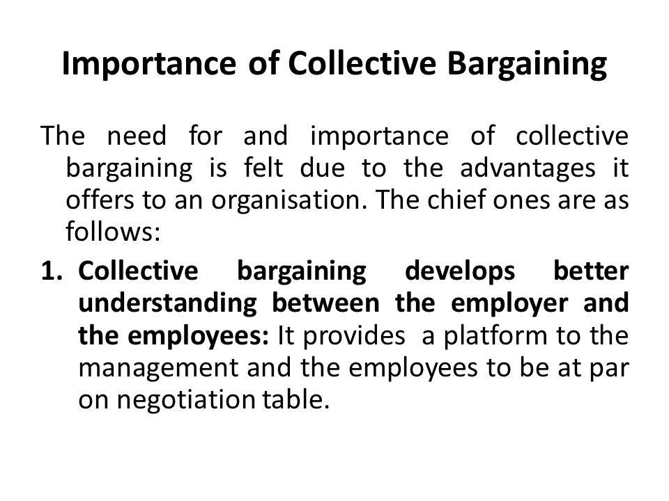 8 Primary Advantages and Disadvantages of Collective Bargaining